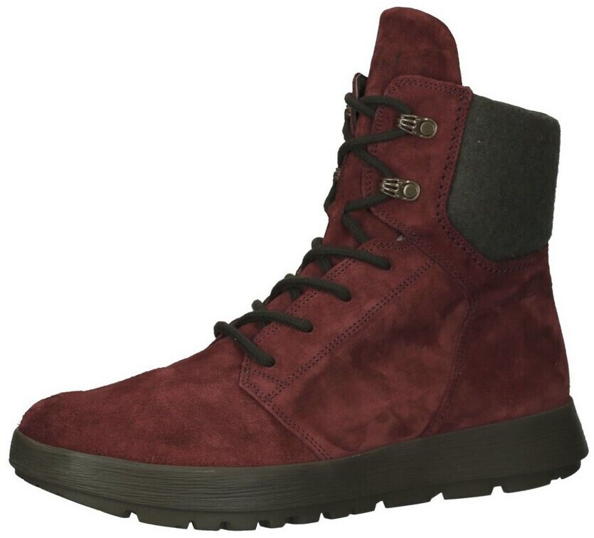 Think Bootie suede Chianti