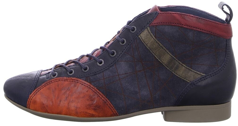 Think GUAD2 leather lined sustainable 8000 Navy Kombi