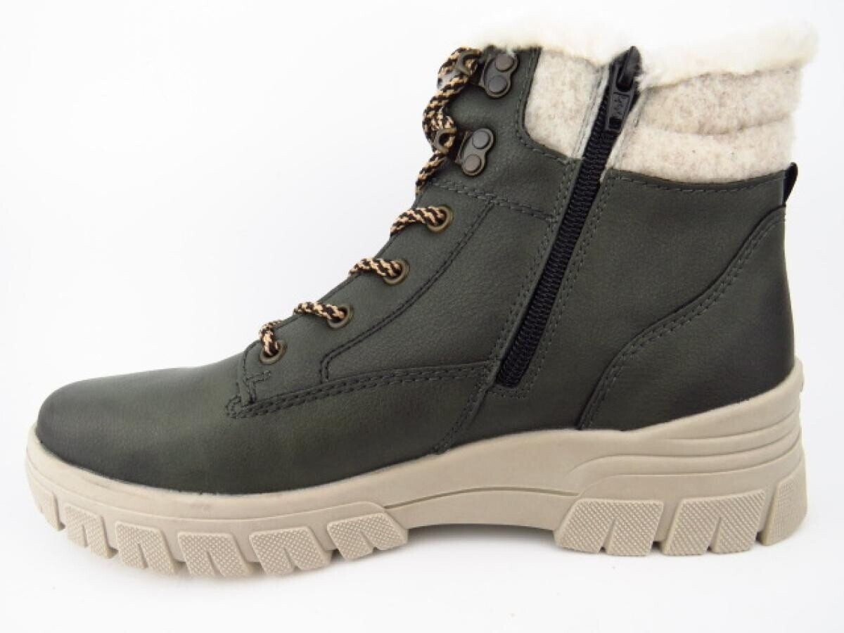 Remonte Dorndorf Leather Lace-up gray white