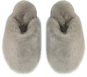 Mou Closed Toe Sheepskin Slipper grey
