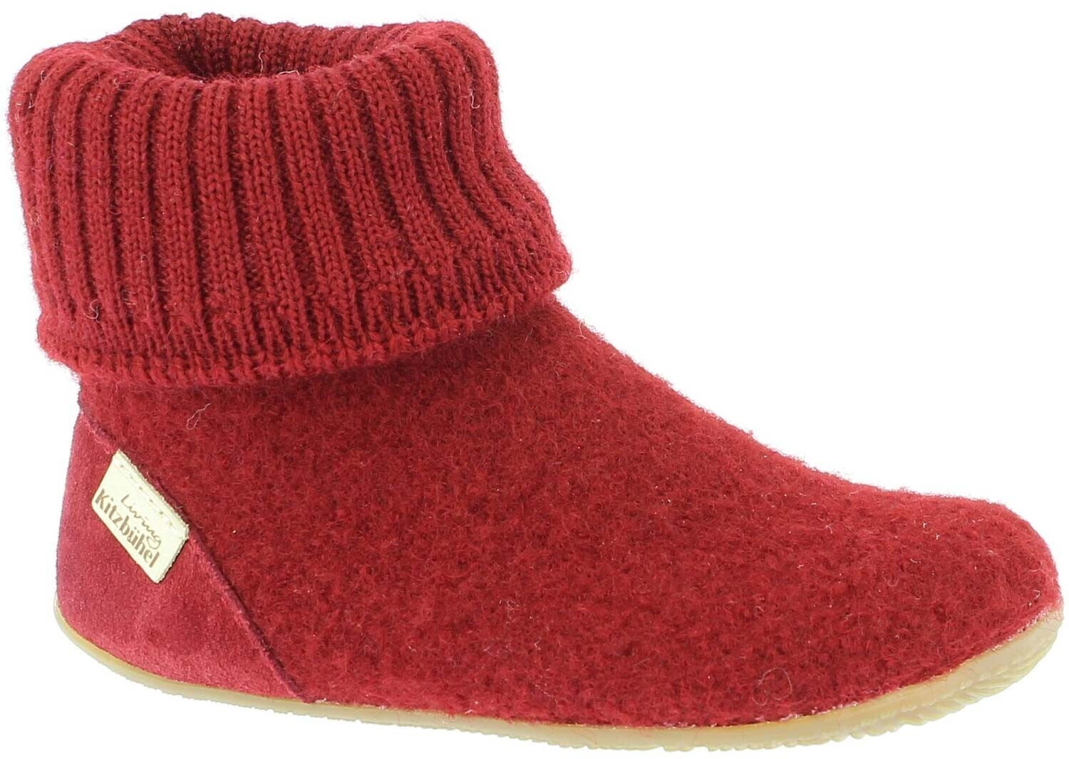 Living Kitzbühel Unisex Women's High Slippers dark cherry