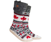 Elektrisch beheizte Socken Fuß Winter Skifahren Walking Wärme wärmer Lange  Heizung Socken Akku