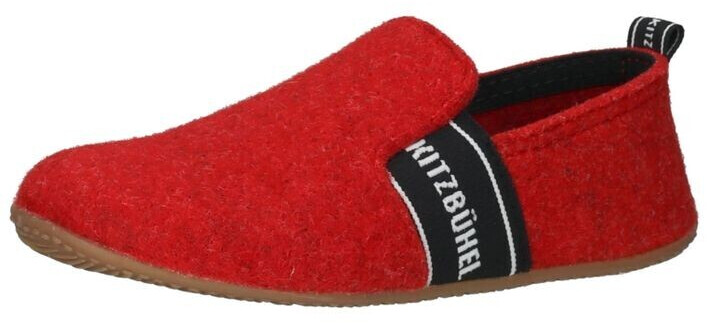 Living Kitzbühel Slipper red flat heel