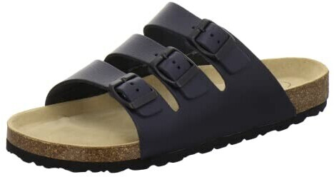 AFS Comfortable men's leather sandals black