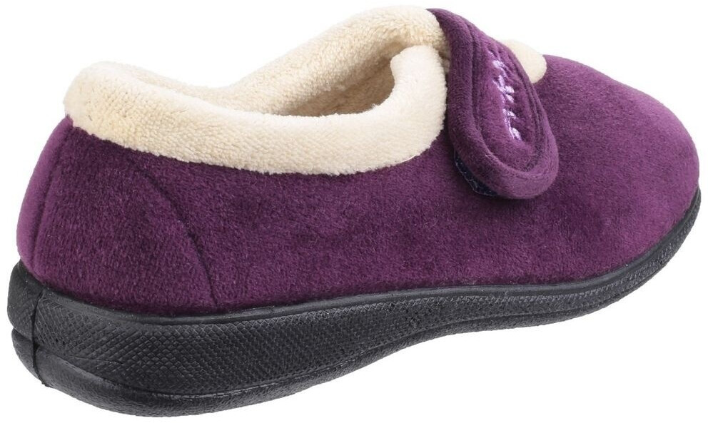 Fleet & Foster Capa Floral Slippers FS4003 plum
