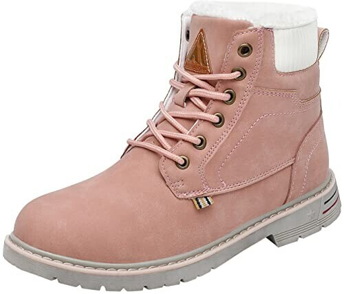 Mishansha Waterproof winter shoes lined snow comfortable pink