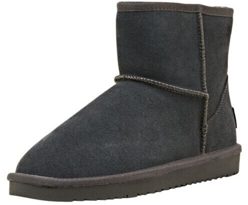 Esprit Suede with Faux Fur Lining dark grey