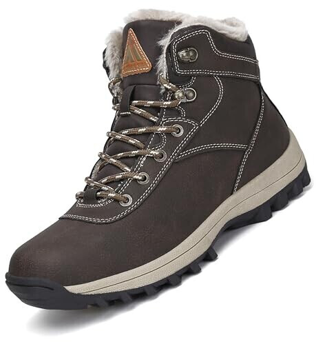 Mishansha Winter shoes warm lined winter waterproof brown