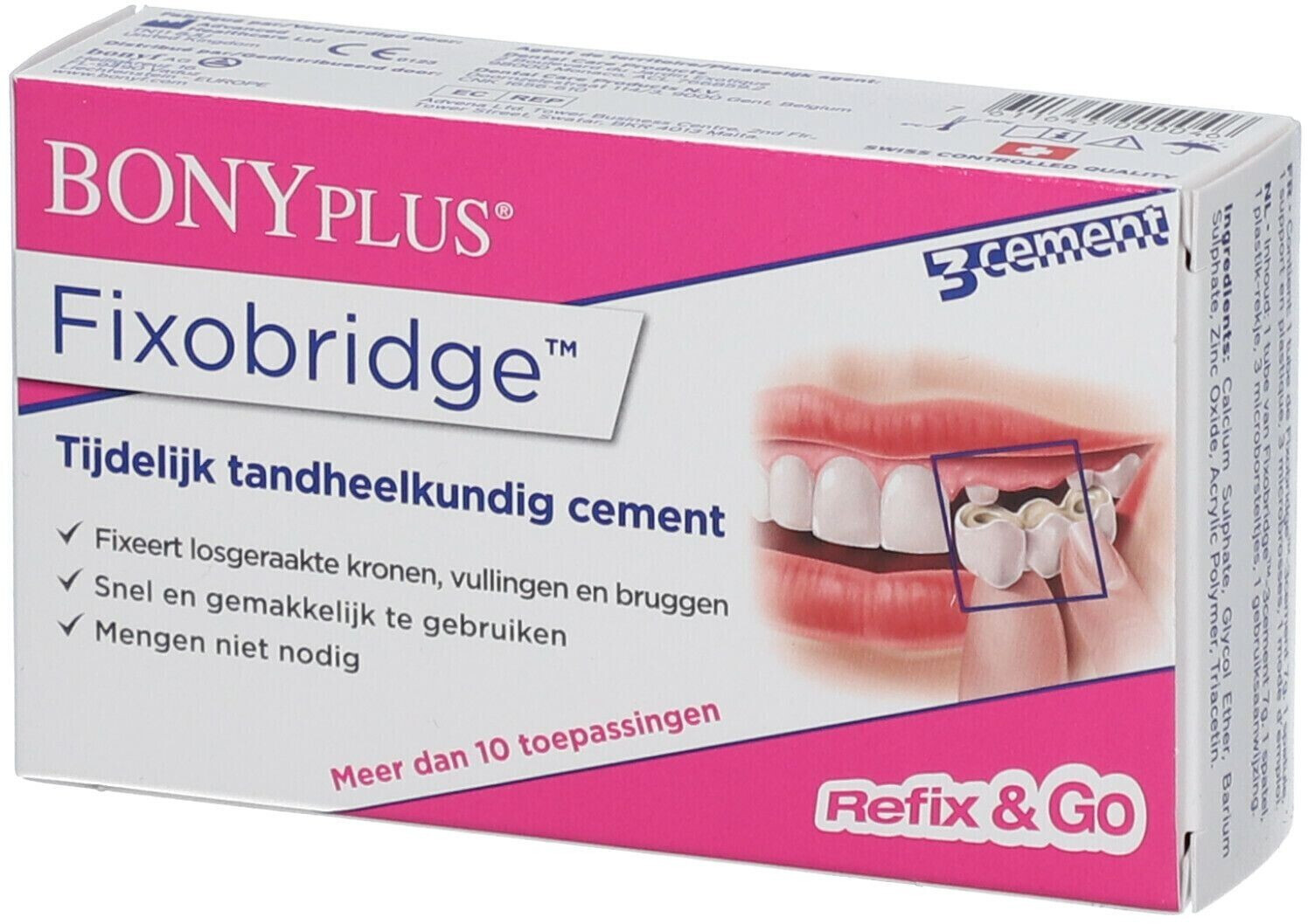 BonyPlus Fixobridge dental cement (7 g)