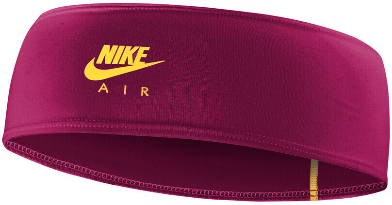 Buy Nike Dri Fit Swoosh 2.0 Headband 9038 263 sangria university gold from 16.00 Today Best Deals on idealo