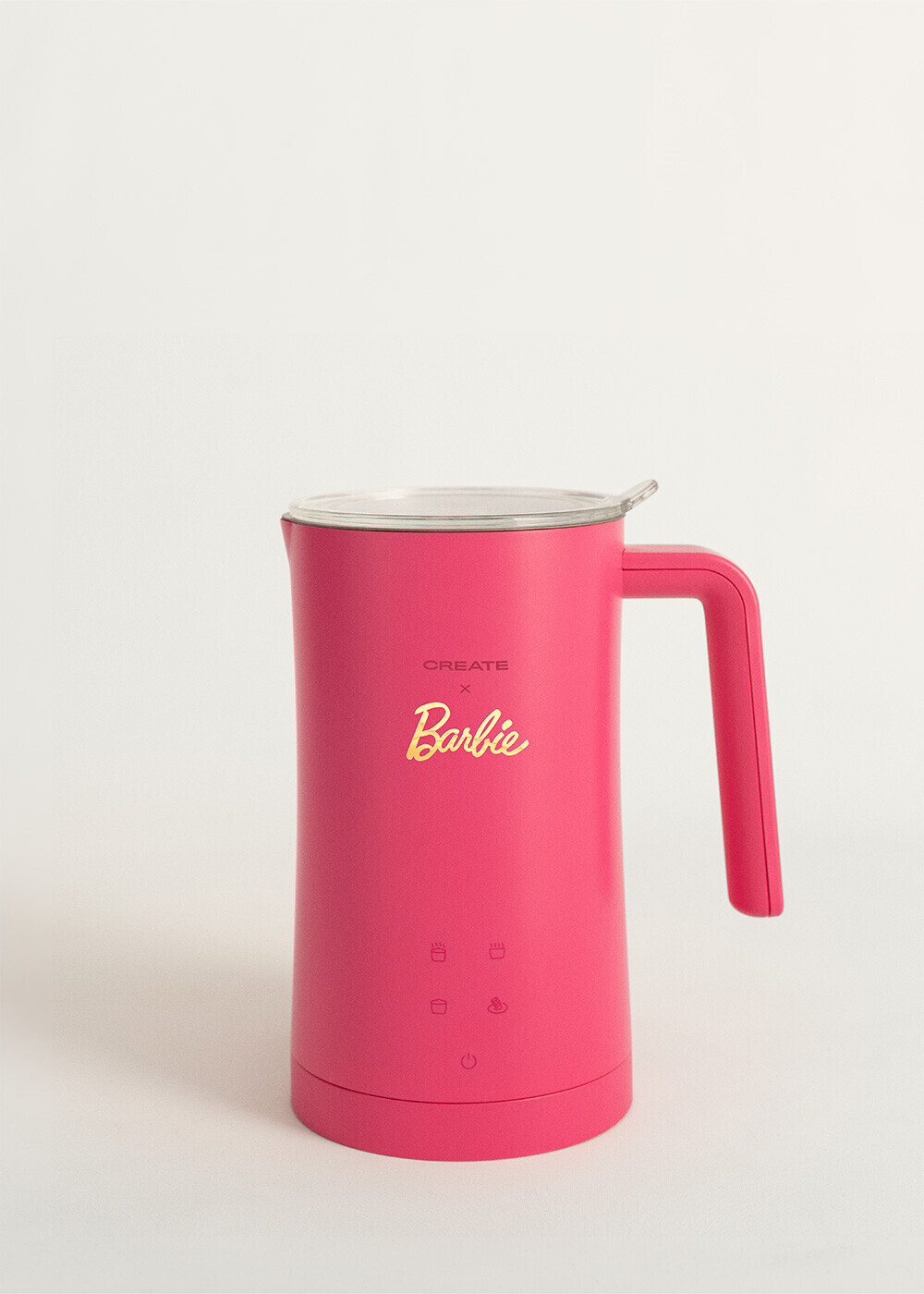 CREATE Milk Frother Studio Barbie Pink