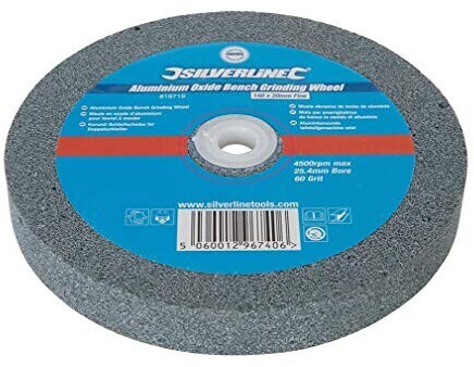 Silverline outlet bench grinder