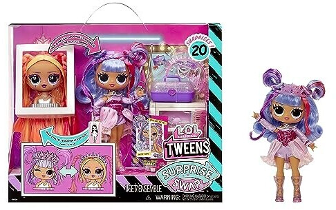 MGA Entertainment L.O.L. Surprise! Tweens Surprise Swap - Buns-2-Braids ...