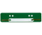 WEKRE Heftstreifen grün Kunststoff 100 Stück (2011000112)
