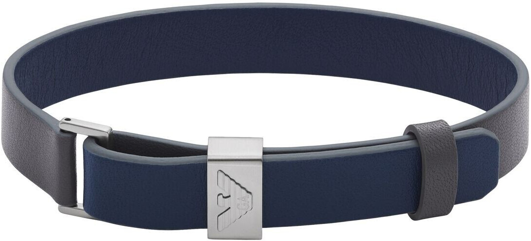 Emporio Armani Leather Strap Bracelet (EGS2918040)