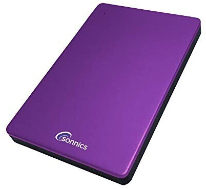 Sonnics 2.5 USB 3.0-C 500GB Violet