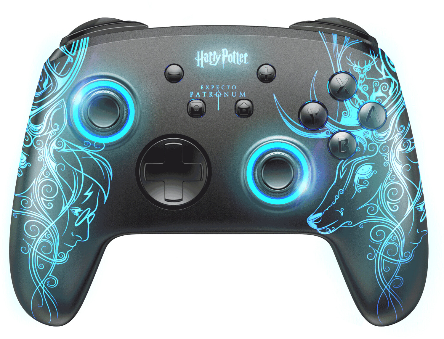 Freaks & Geeks Nintendo Switch RGB Wireless Controller - Harry Potter: Expecto Patronum