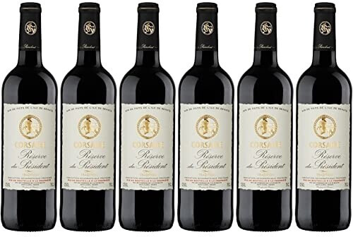 Corsaire Reserve Du President Weißwein Blanc Trocken 0,75l