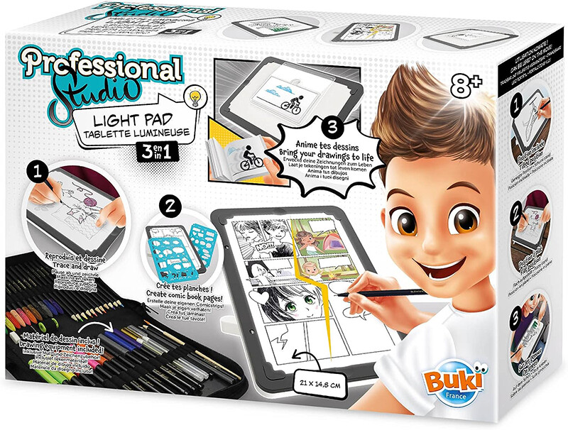 Buki Tablette lumineuse 3 en 1