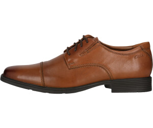 Chaussures Oxford Clarks Homme Tilden Cap - Cuir Pleine Fleur Élégant Et Confortable