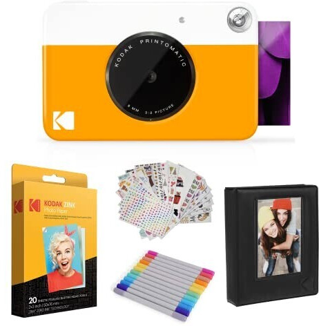 Kodak Printomatic Gift Bundle jaune