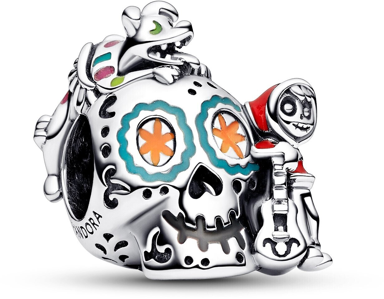 Pandora Disney Pixar Coco Miguel & Dante Skull Glow-in-the-dark Charm (792817C01)