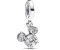 Pandora Disney Mickey Mouse Sparkling Head Silhouette Dangle Charm (793031C01)