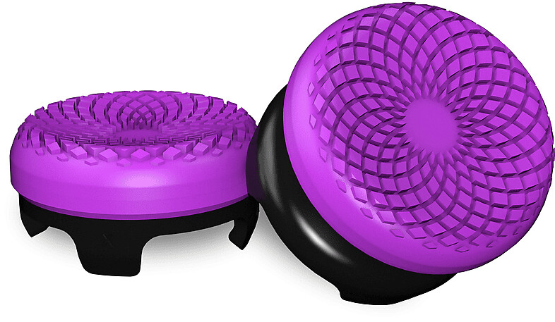 KontrolFreek FPS Freek Galaxy Purple for PlayStation 4 (PS4) and  PlayStation 5 (PS5), Performance Thumbsticks, 1 High-Rise, 1 Mid-Rise