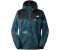 The North Face Men's Antora Jacket summit navy camo texture print-tnf black