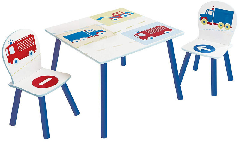 Moose Toys Ensemble table et 2 chaises Véhicules
