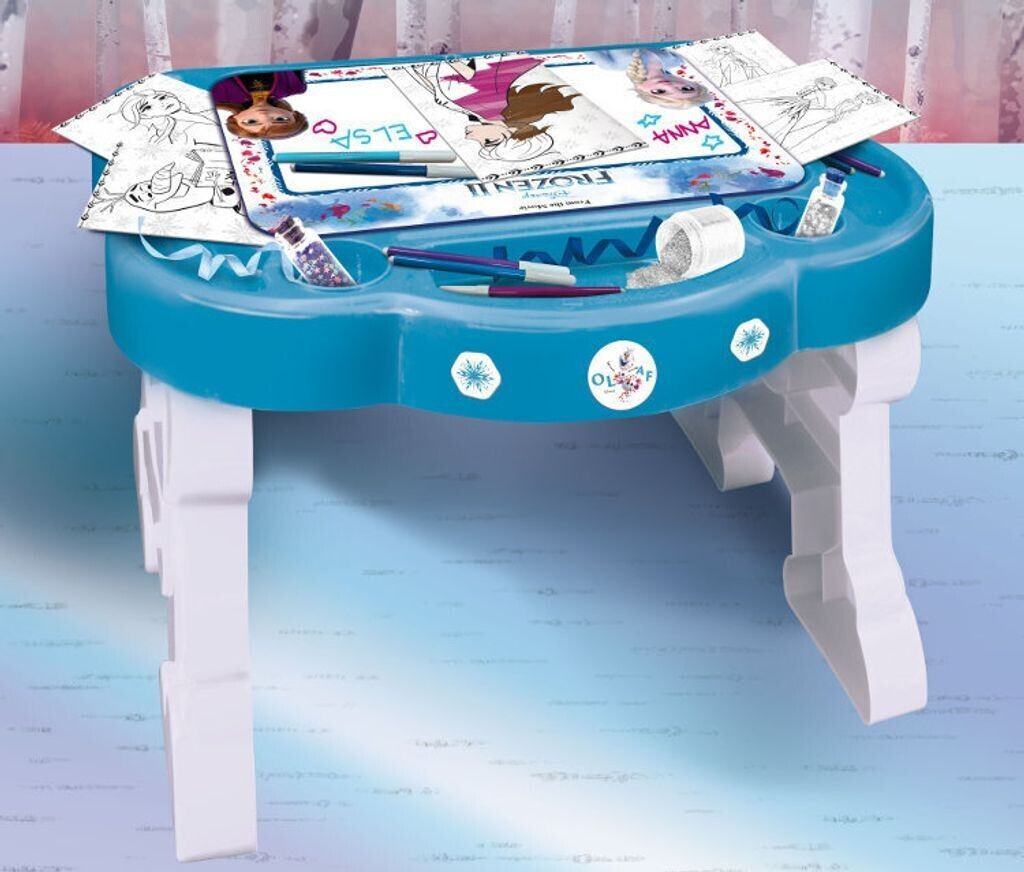 Lisciani Bureau pour activités artistiques La Reine des neiges 2