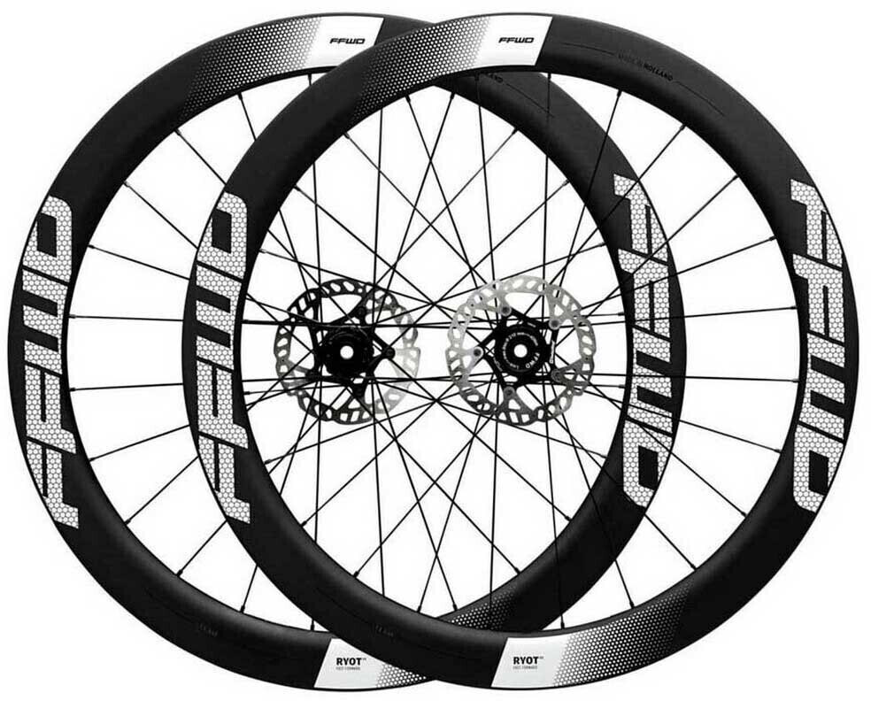 Fast Forward Ryot55 Dt240 Cl Disc Tubular Road Wheel Set silver 12 x 100 / 12 x 142 mm / Shimano/Sram HG