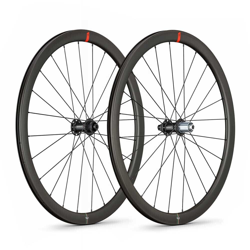 Wilier Ndr38 Kc Disc Tubeless Wheel Set silver 12 x 100 12 x 142