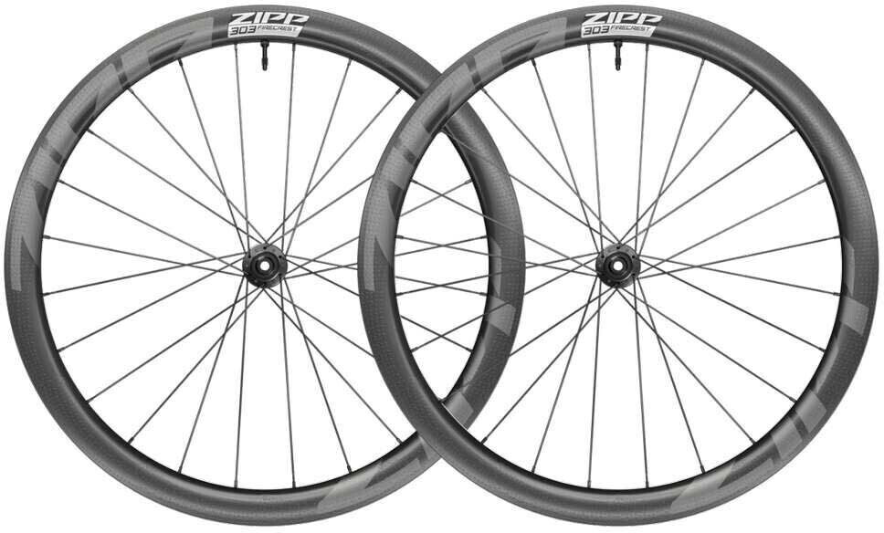 Zipp 303 Firecrest Cl Disc Tubeless Road Wheel Set silver 12 x 100 / 12 x 142 mm / Shimano/Sram HG