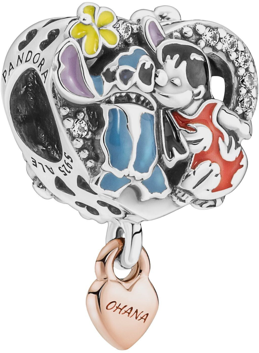 Pandora Disney Ohana Lilo & Stitch Inspired Charm (781682C01)