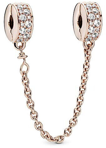 Pandora Clear Pavé Safety Chain Clip Charm (786322CZ)