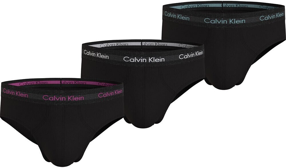 Image of Calvin Klein Slip Boxer 3-Pack black (U2661G-H50)