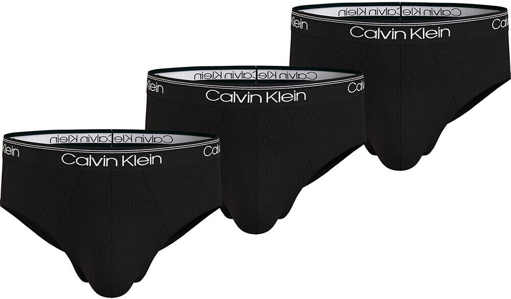 Calvin Klein 3-Pack Slip Boxer (NB2568A-UB1) black