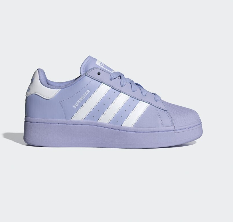 Adidas superstar outlet blancas con violeta