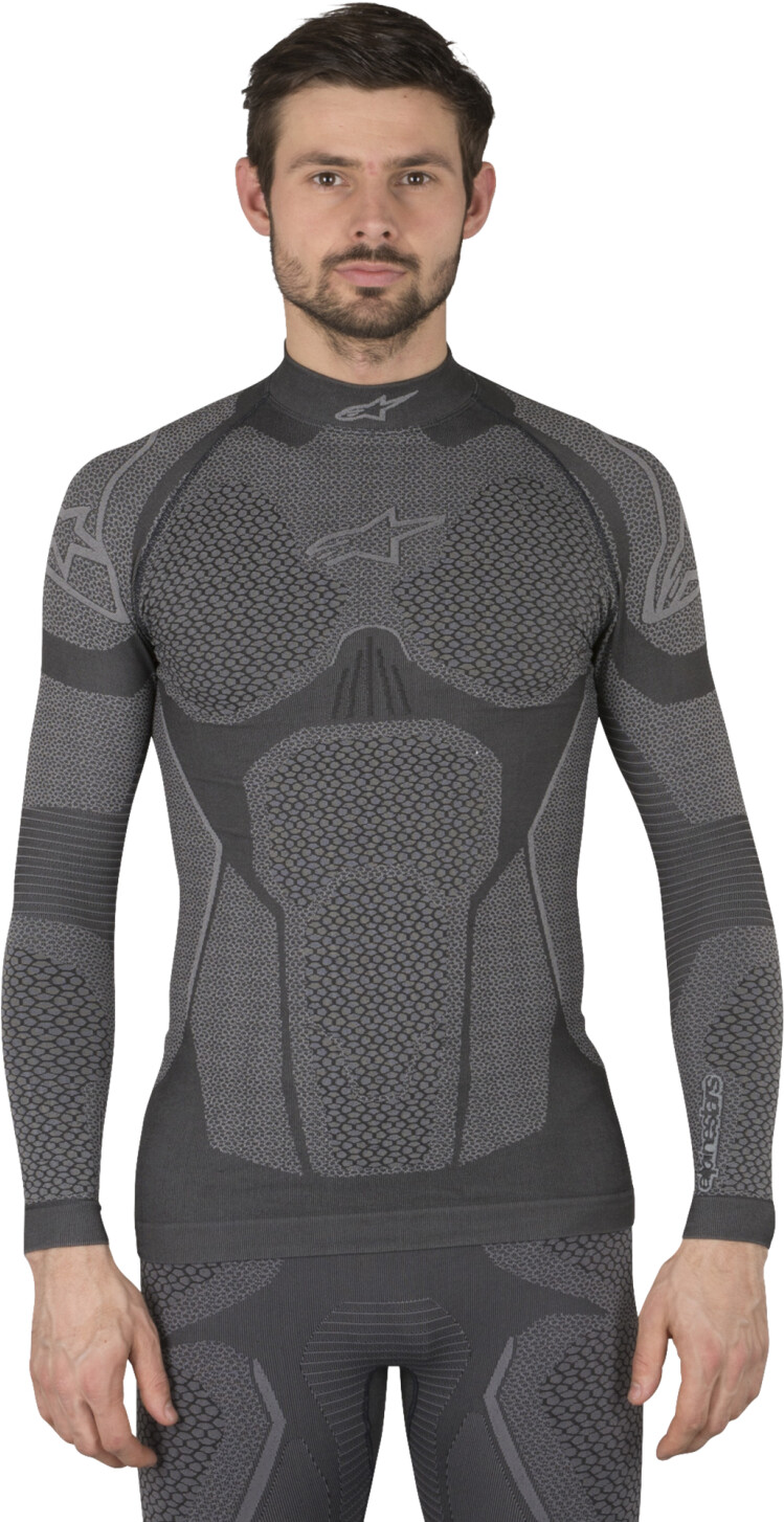 Alpinestars Ride Tech Top Long Sleeve Winter black/gray