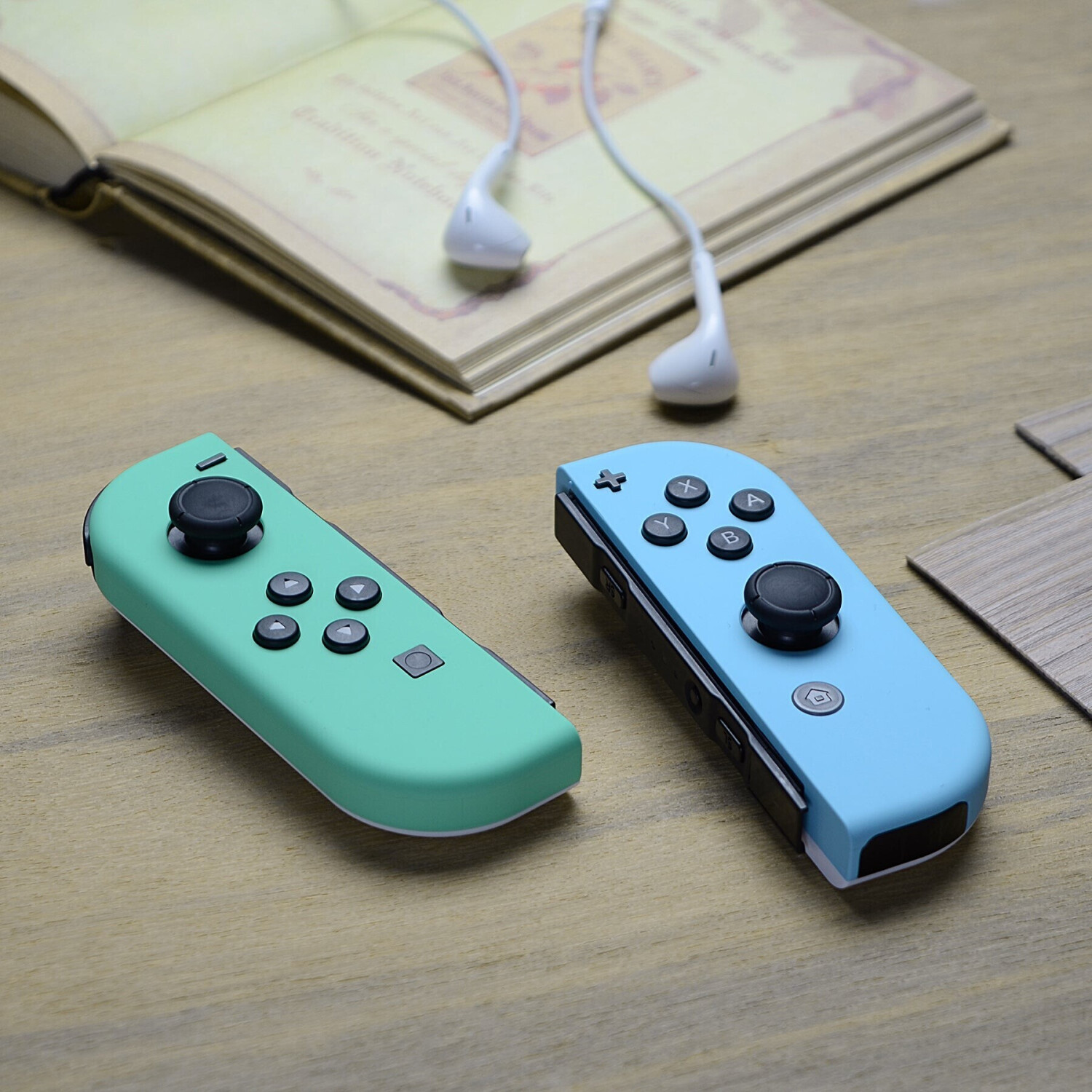 Mint green joy con shell sales