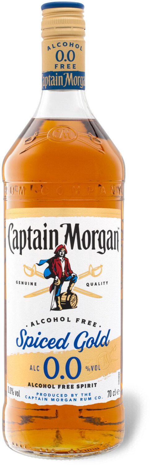 Captain Morgan Spiced Gold 2024 Alkoholfrei bei 0,7l Preise) | (Februar ab Preisvergleich 0,0% € 12,99