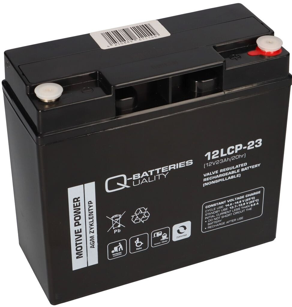 thumbnail image 2 of Chrome Battery 12V 20AH SLA Rechargeable Battery - 4-Pack, For 51814, 6fm17, 6-dzm-20 2 of 6