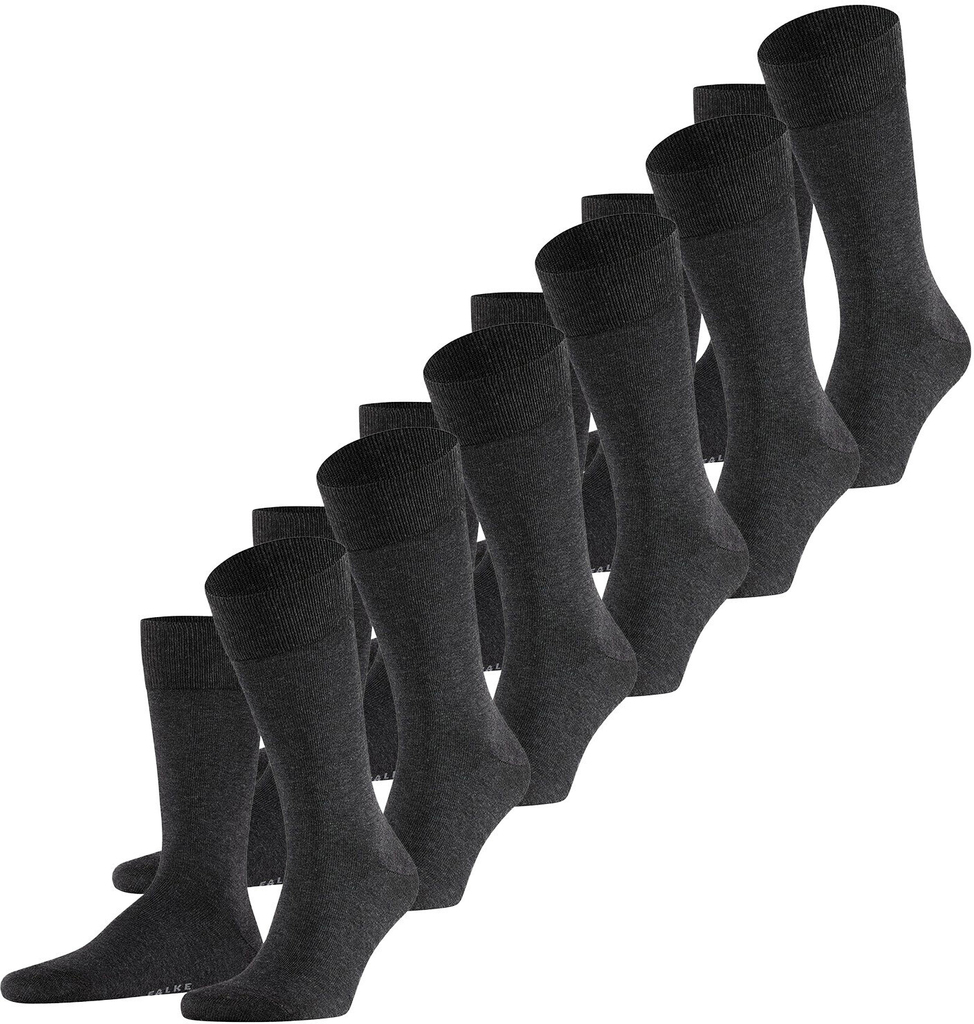 Falke Happy 6-Pack Men Socks (12513) anthrcite melange