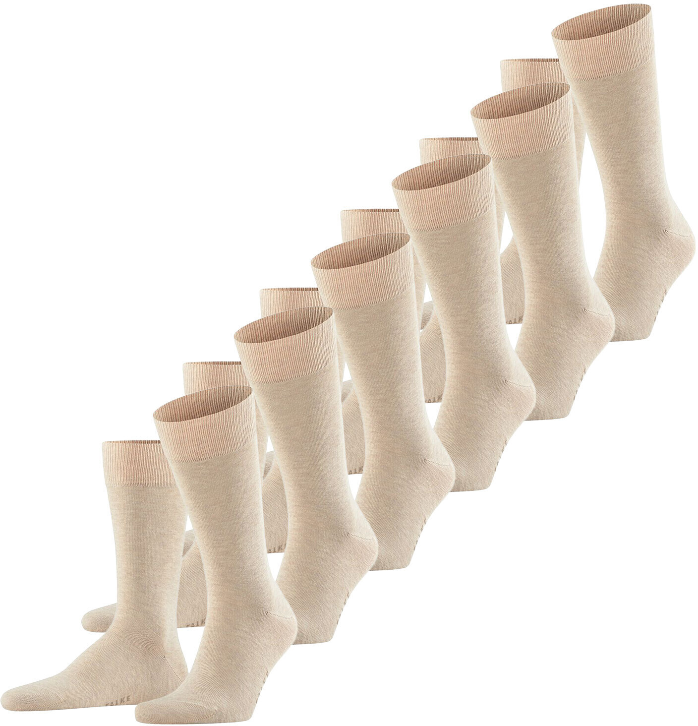 Falke Happy 6-Pack Men Socks (12513) sand melange