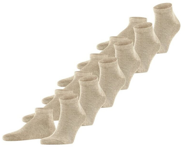 Falke Happy 6-Pack Men Sneaker Socks (12516) sand melange