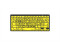 LogicKeyboard LargePrint Black on Yellow - Mac Bluetooth Mini Keyboard - DE German