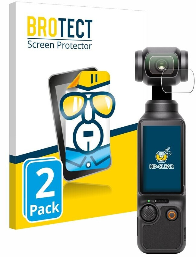 BROTECT Panzerglas Für DJI RC Pro 2 - 3er Pack Mit 9H Härte & Anti-Fingerprint