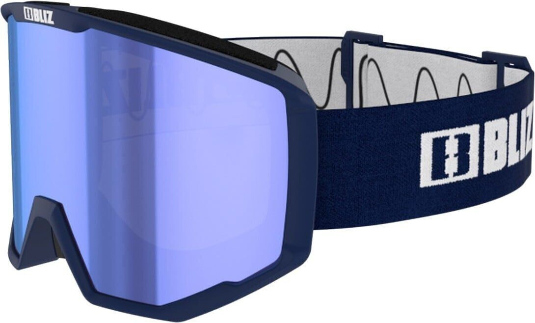Bliz Eyewear Spark S3 (VLT 13%) (Dark Blue / White Logo)