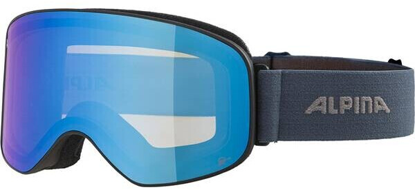 Skibril Alpina Slope Q Lite Black/Dirblue Matt
